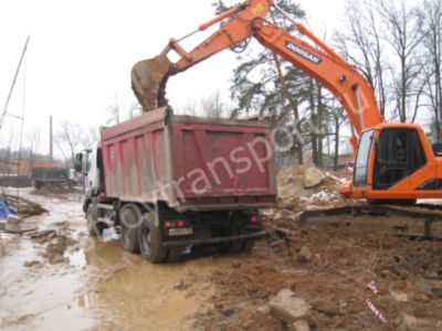 Вывоз грунта в городе Жуков, цены от 250 руб/м.куб